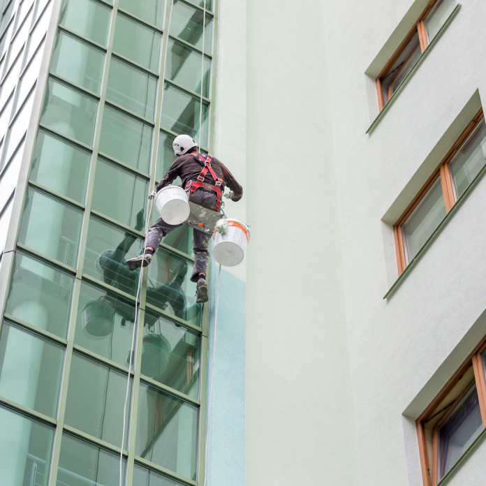 VKM Pintores · Trabajos Verticales en Fachadas de Edificios / Viviendas Girona